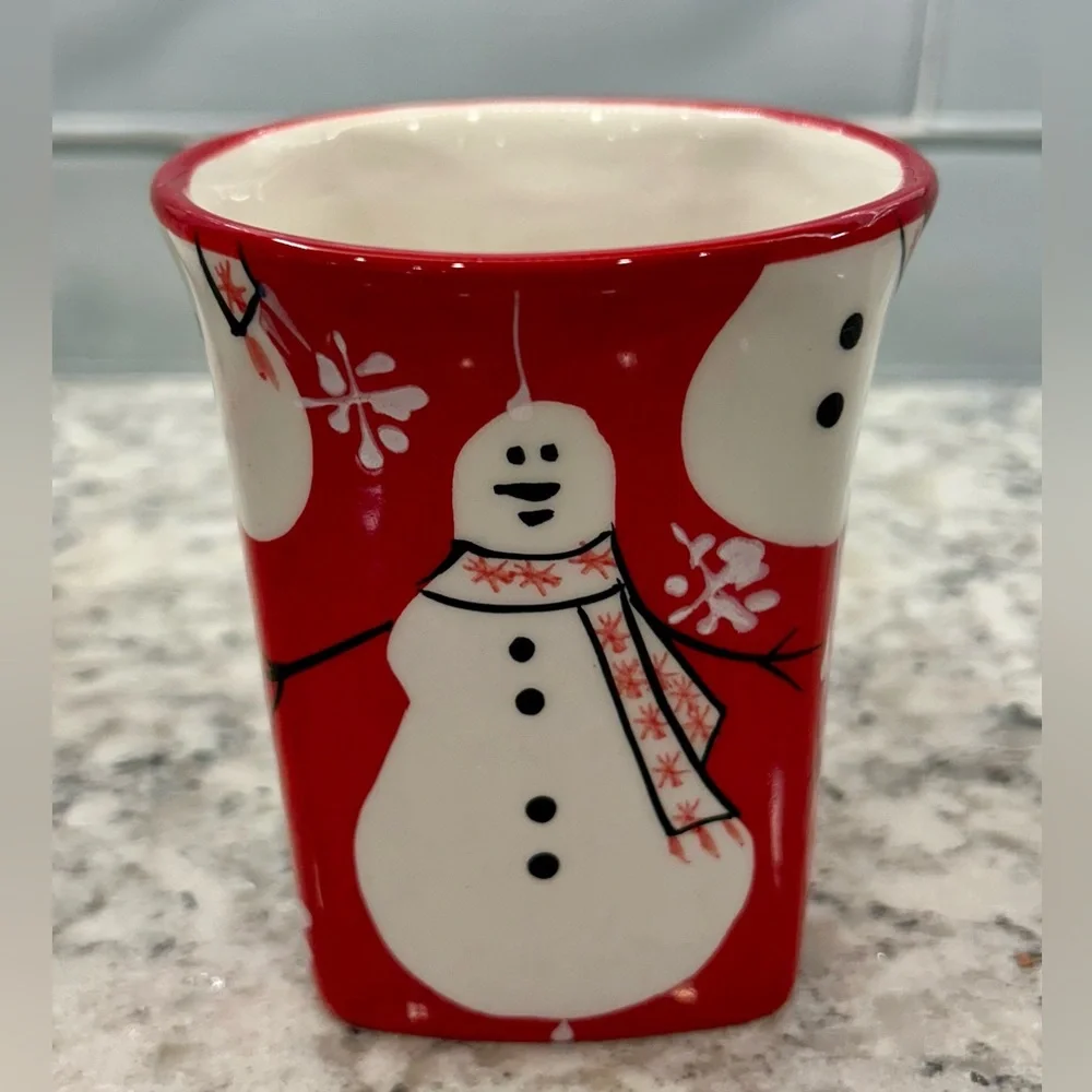 Nantucket Home Snowman Mug, 4.5” Tall, excellent condition. - Picture 2 of 5